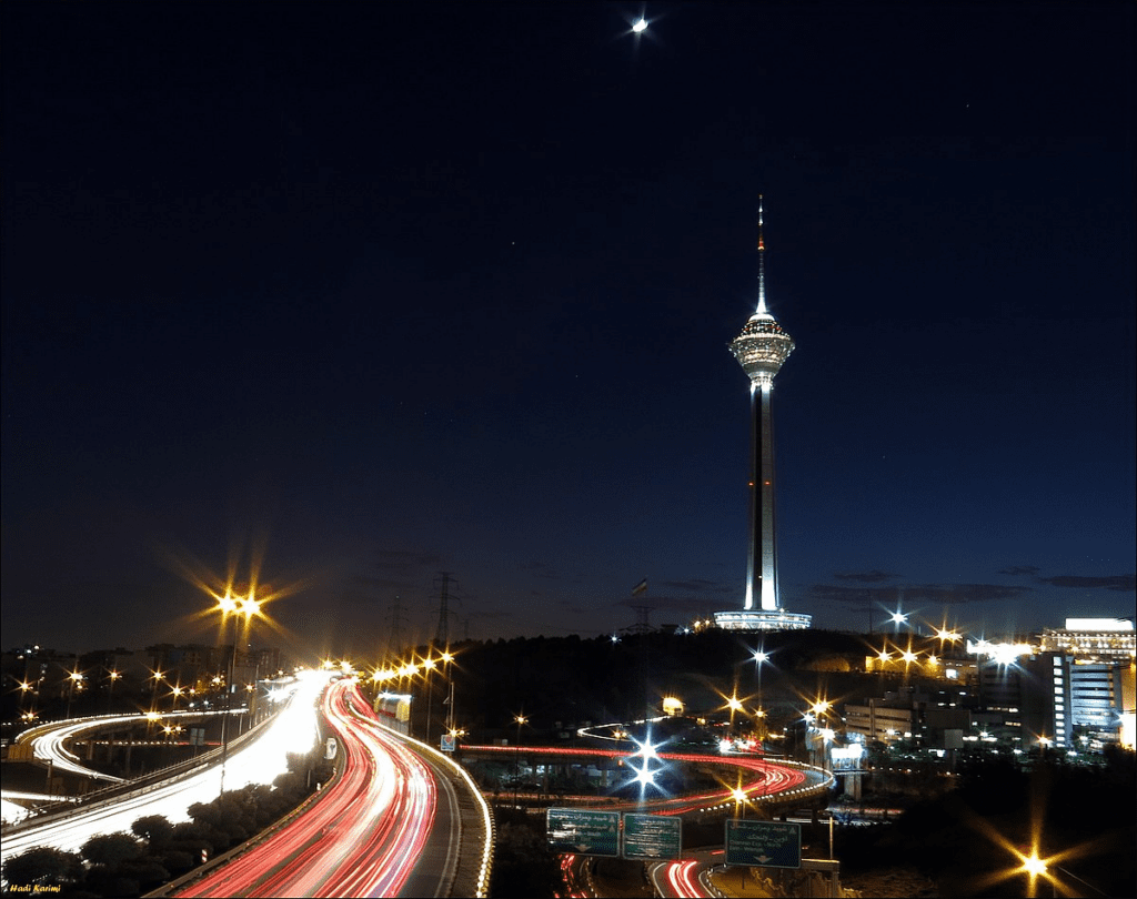 برج ميلاد في طهران