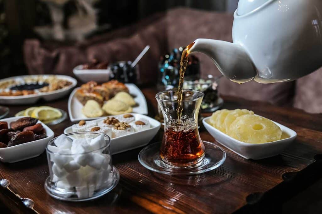 ثقافة الشاي الايرانية