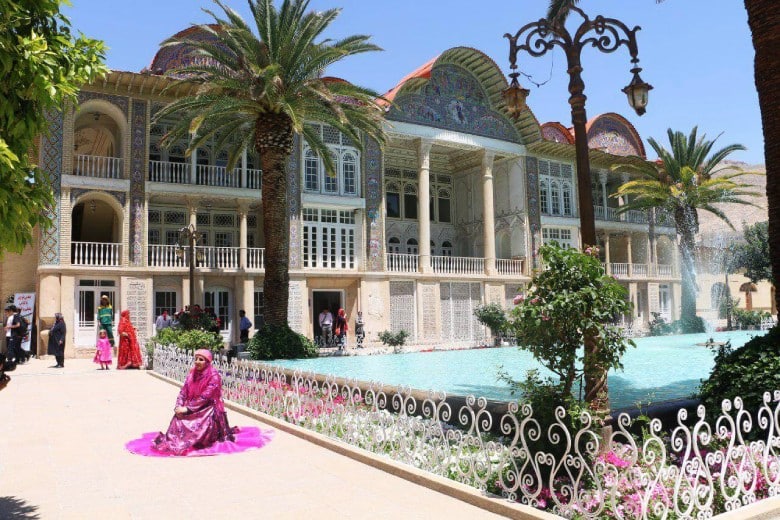 زيارة حديقة ارم في شيراز