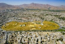 منظر جوي لمدينة حكمتانه