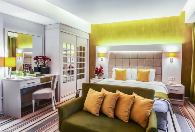 أجنحة وغرف فندق الحويزة في طهران أجنحة وغرف فندق الحويزة في طهران