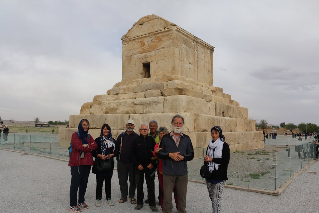 Feature Pasargadae Located Near Shiraz