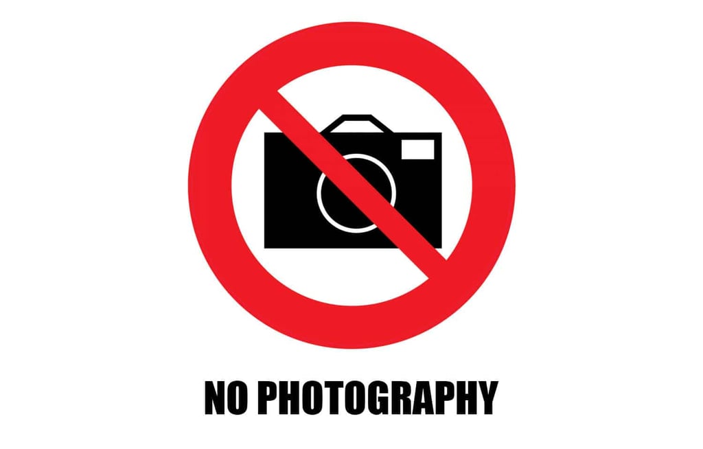 No Photography