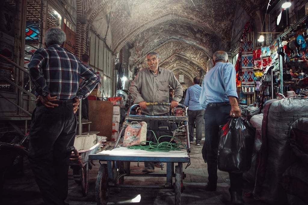 Tabriz Bazaar In Iran