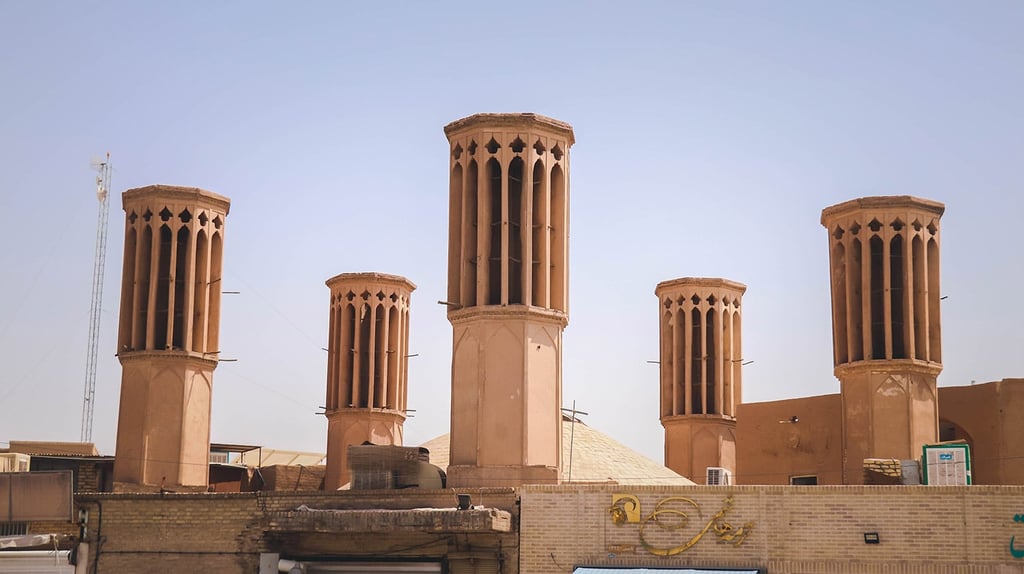 Wind Catchers Wind Catcher Yazd