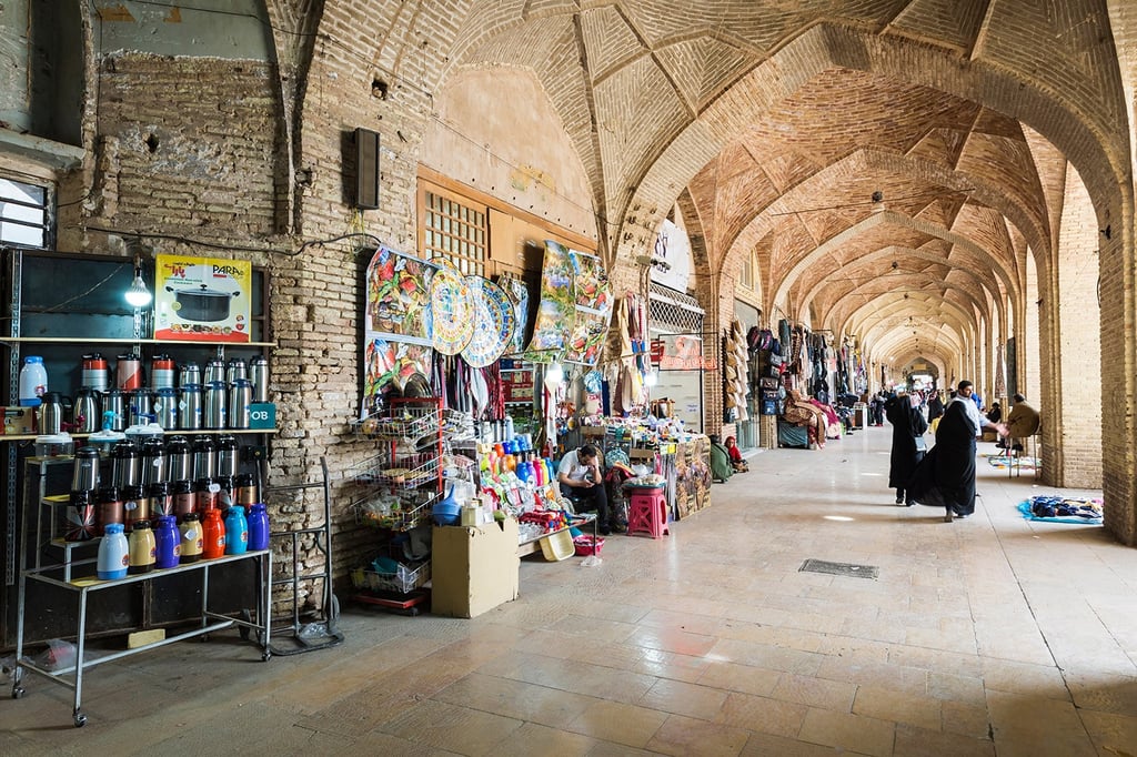 Kerman Bazaar Grand Bazaar Of Kerman