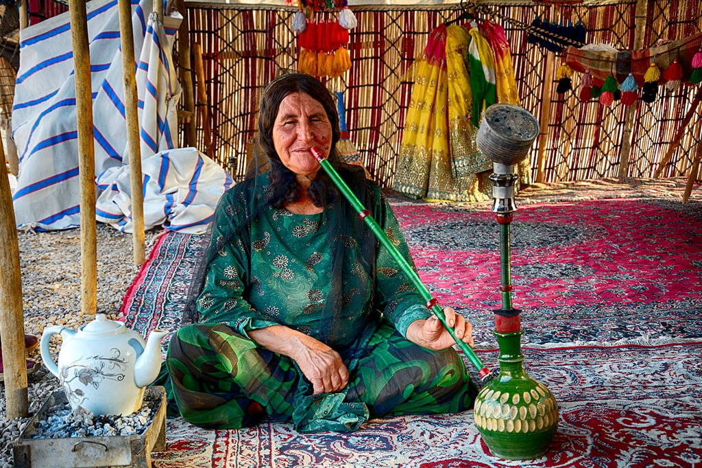 Nomadic woman