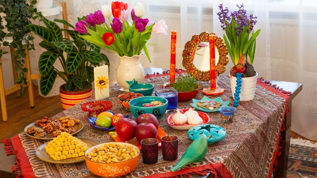 Haft Sin Table By Tasting Table Haft Sin Table