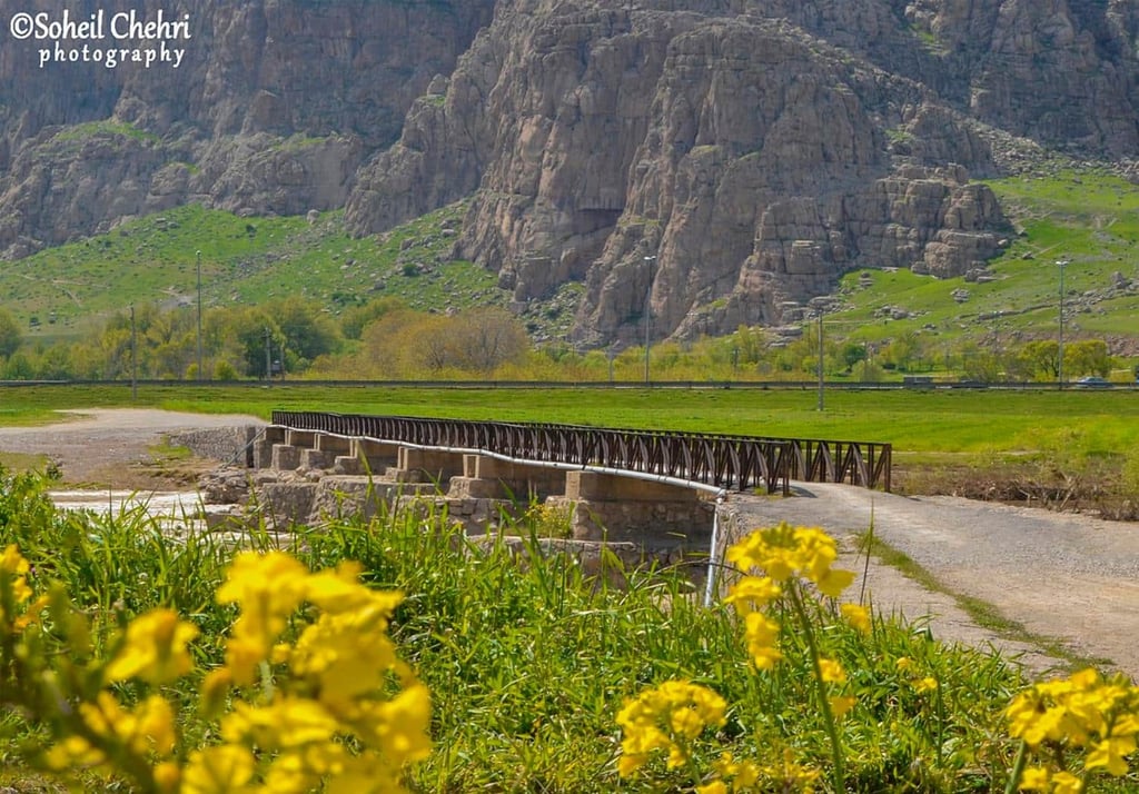 Khosrow Bridge By Wikidata Khosrow Bridge, Eslamabad-E Gharb, Iran