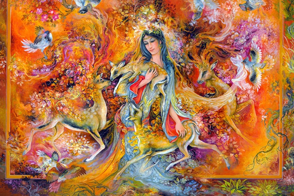 Persian Miniature Art By Eavar Travel Agency Miniature Art In Iran