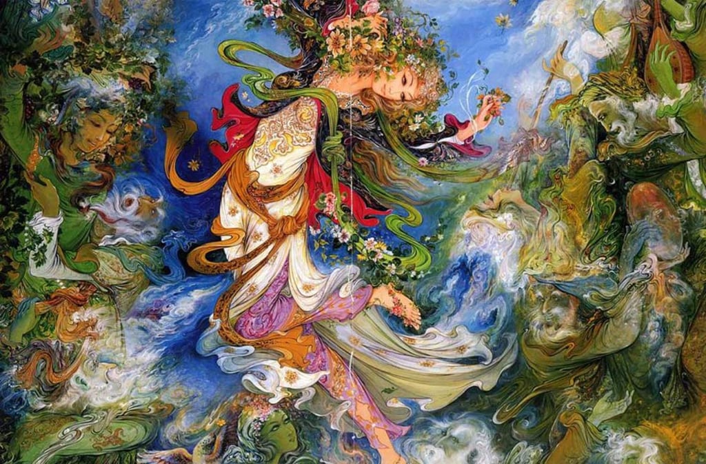Persian Miniature Art By Trip To Iran Persian Miniature Painting
