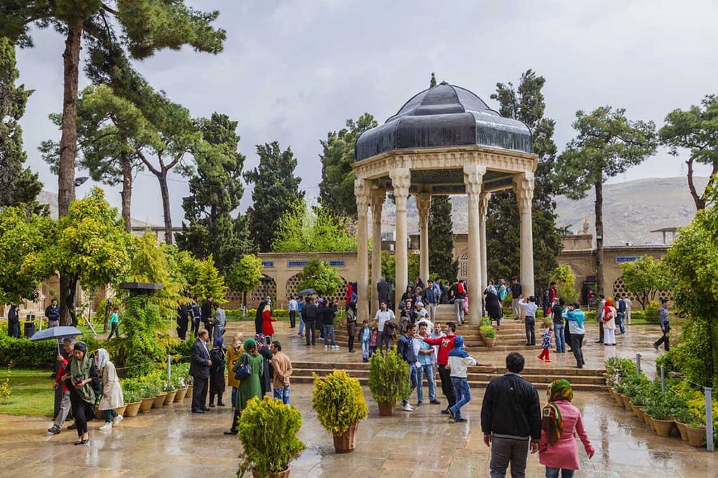 Tomb Of Hafez In Shiraz