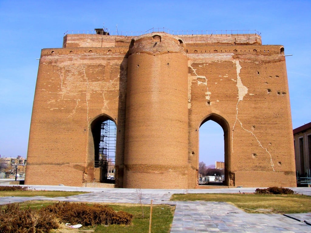 Arg Of Tabriz Iran By Wikipedia Arg Of Tabriz, Iran
