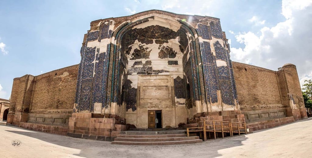 Blue Mosque In Tabriz By Wikipedia Blue Mosque In Tabriz
