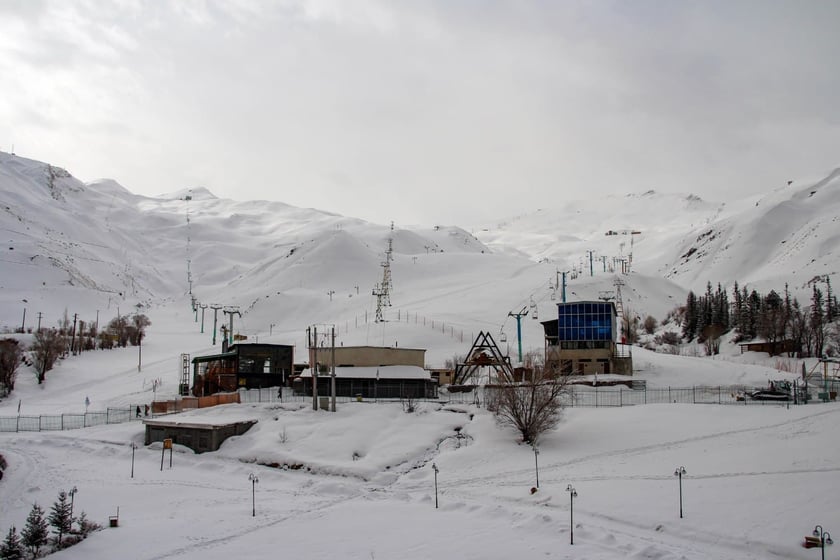 Facilities in the Dizin Ski Resort