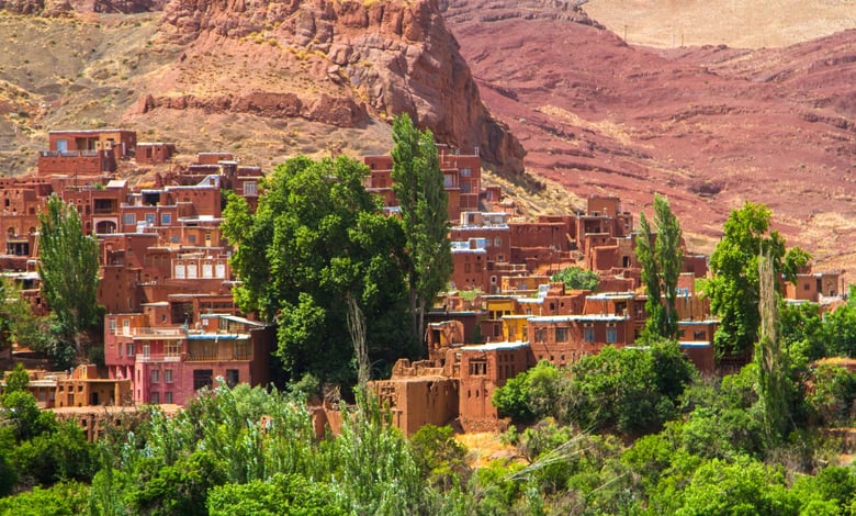 Historic Village Of Abyaneh, Isfahan, Iran