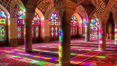 Nasir Al-Mulk Mosque, Shiraz, Iran