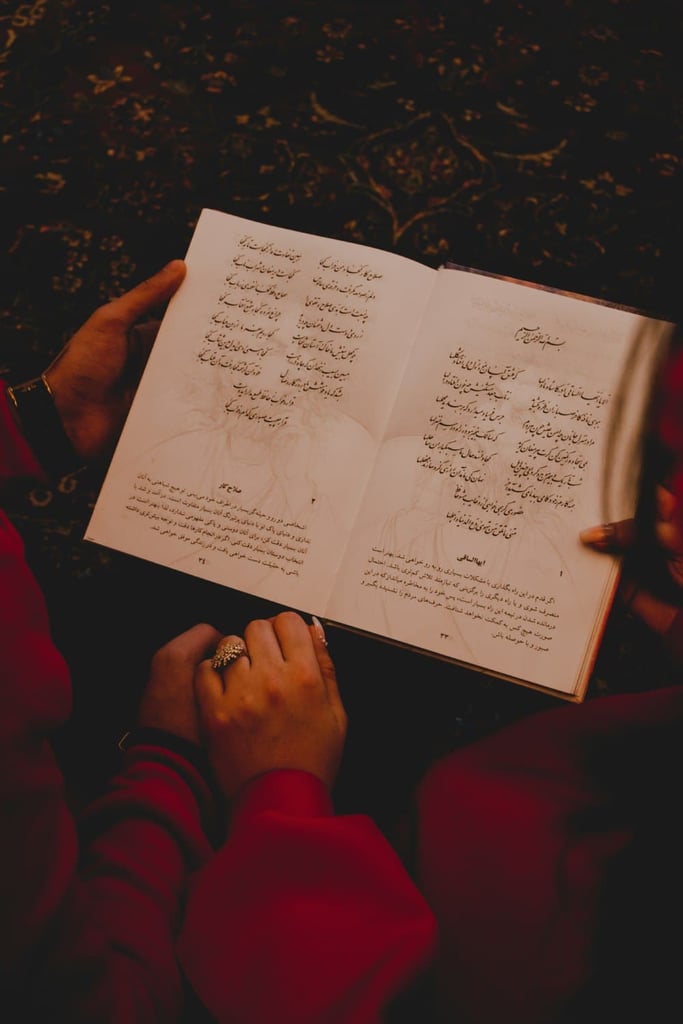 Poet Reading In Yalda Night Photo By Amir Hosseini Poet Reading In Yalda Night