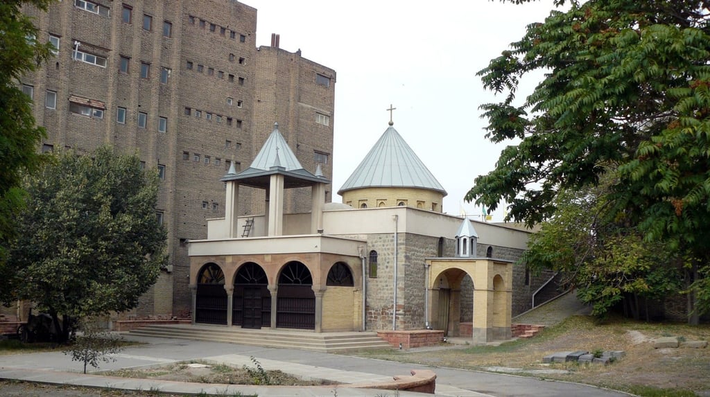 Saint Mary Church Tabriz Iran By Wikipedia Saint Mary Church, Tabriz, Iran