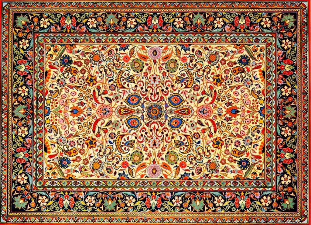 Tabriz Carpet By Wikipedia Tabriz Carpet