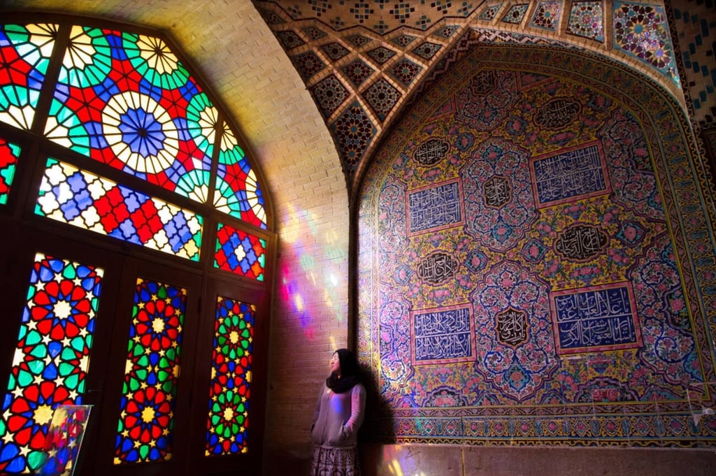 Visiting Nasir Al Mulk Mosque Shiraz Visiting Nasir Al-Mulk Mosque, Shiraz