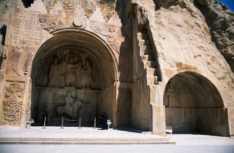Architecture Of Taq-E Bostan In Kermanshah