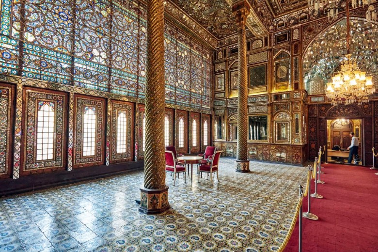 Badgir Mansion in Golestan Palace