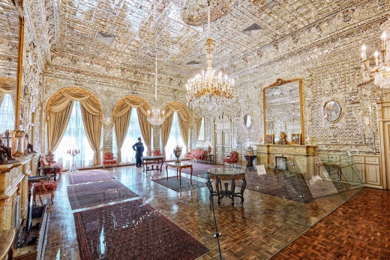 Diamond Hall in Golestan Palace