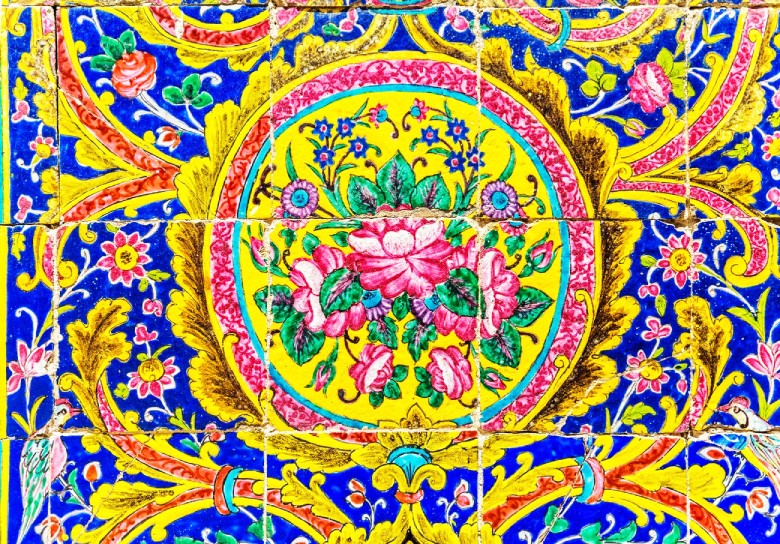 Golestan Palace Tile Details