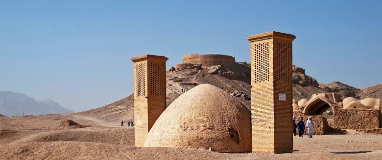 Khamooshan Tower In Yazd