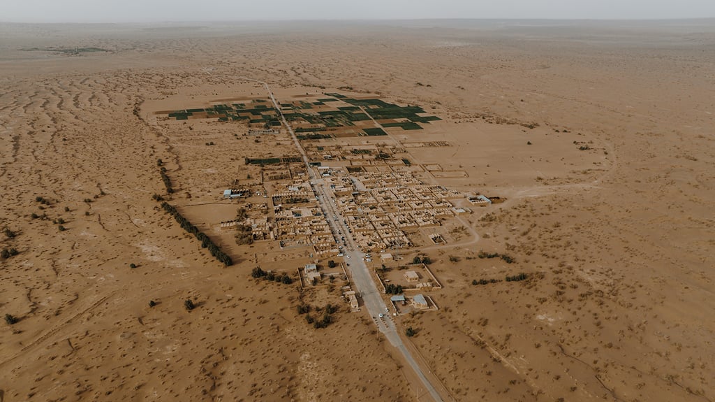 Mesr Village in Desert