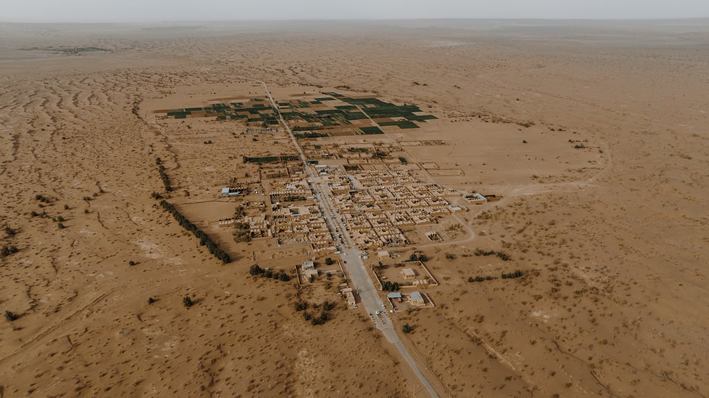 Mesr Village In Desert