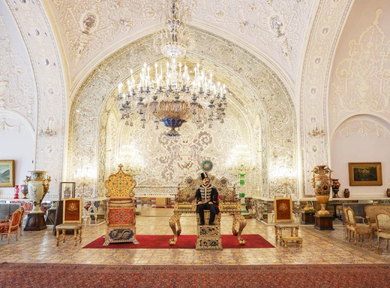 Salam Hall in Golestan Palace