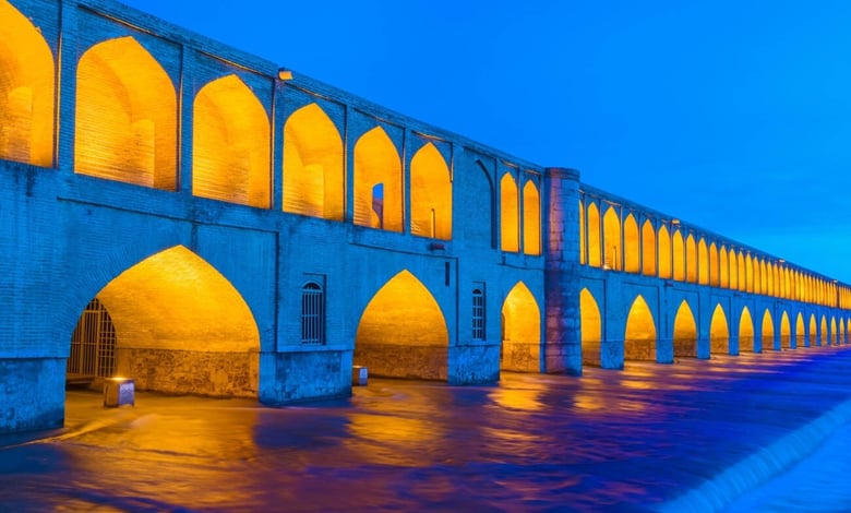 Si O Se Pol Bridge, Isfahan, Iran
