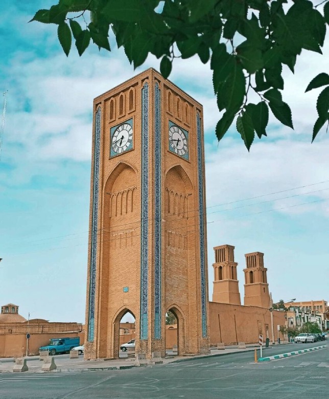 Time Square Of Yazd City