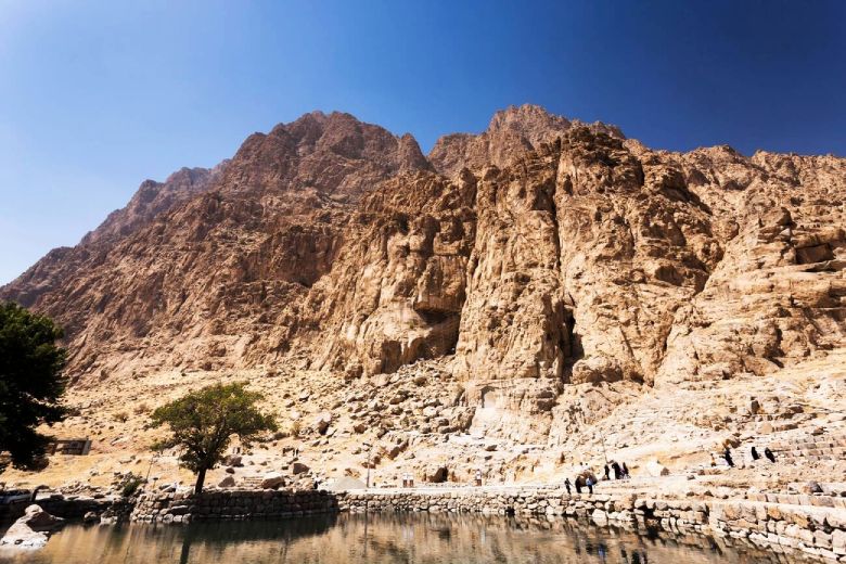 Behistun Mountain, Kermanshah, Iran