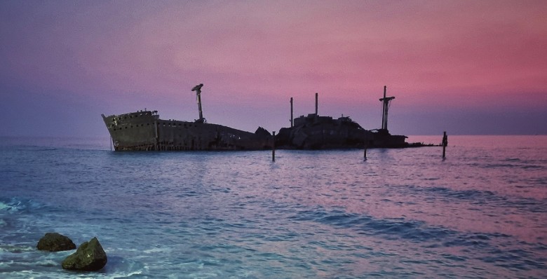 Greek Ship Of Kish Island