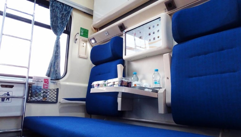 Travel To Mashhad By Train: Everything You Need To Know 7 Inside Ghadir Trains