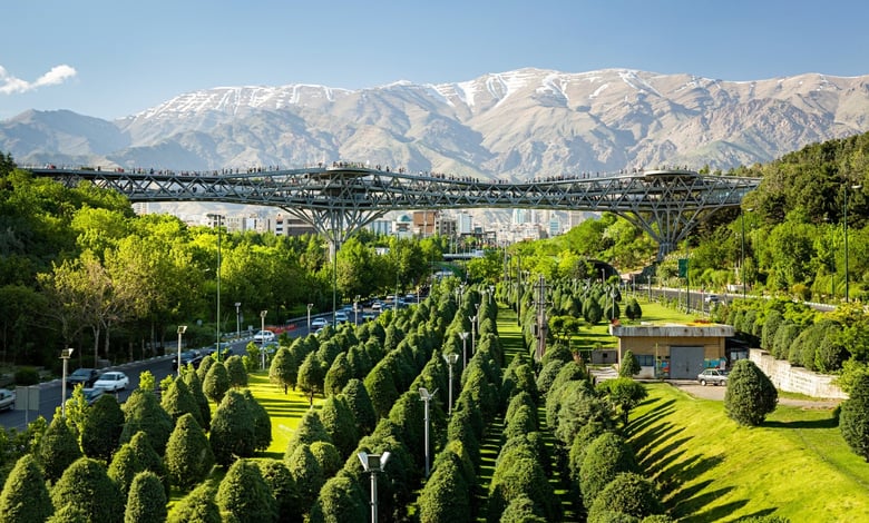 Top Places To See In Tehran (Tabiat Bridge)