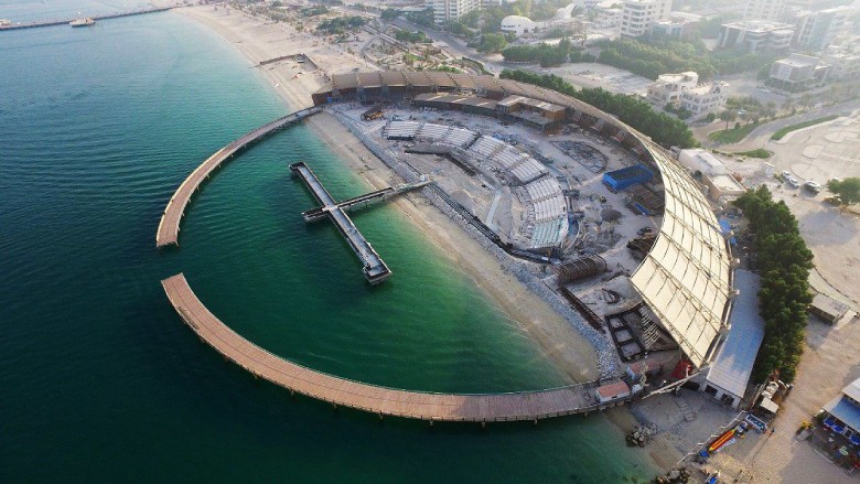 Upper View of Kish Island