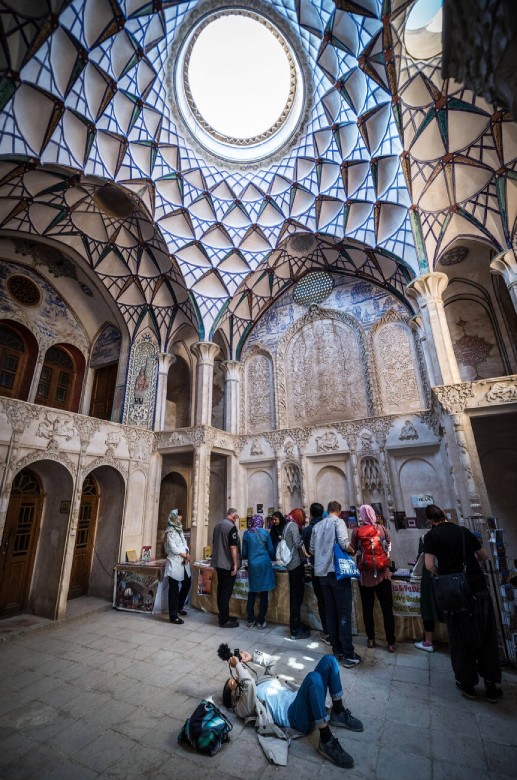 Visiting Borujerdi Historical House In Kashan Iran