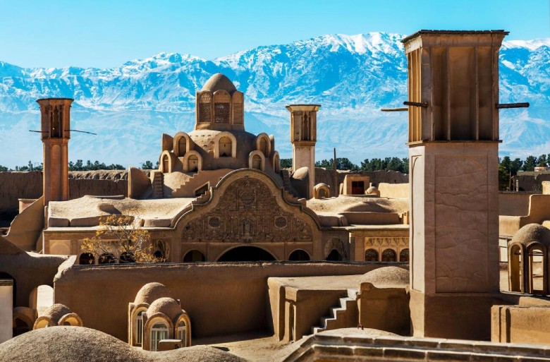 Borujerdi House Kashan: A Masterpiece Of Persian Architecture 6 Wind Towers Of Borujerdi House In Kashan