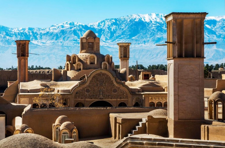 Wind Towers Of Borujerdi House In Kashan