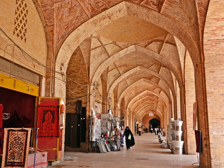 Ganjali Khan Bazaar Of Kerman