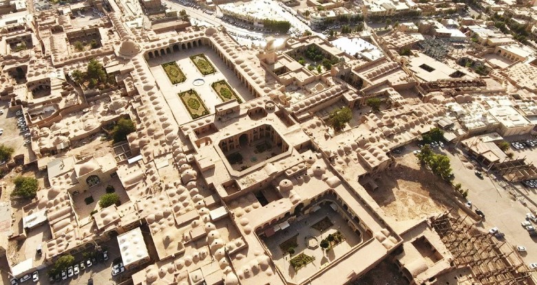 Ganjali Khan Complex: Discover The Heart Of Kerman 2 Ganjali Khan Complex View From Above