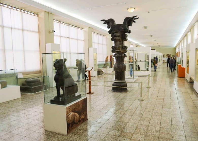 Interior of the National Museum of Iran