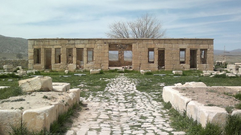 Ruins of Royal Garden in Pasargadae