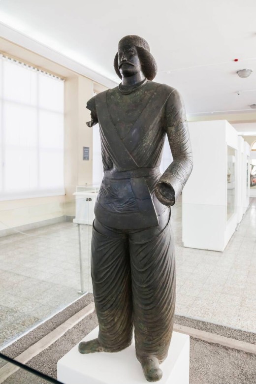 The National Museum Of Iran: A Journey Through Persian History 7 The Bronze Statue Of Prince, Partian 250Bc-224Ad, National Museum Of Iran