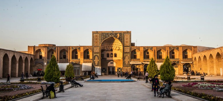 Visiting Ganjali Khan Complex In Kerman