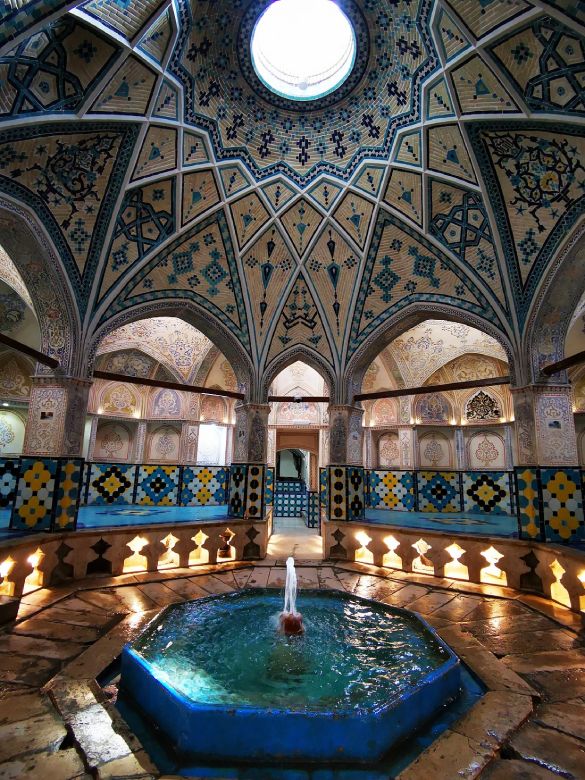 Ceiling Of Sultan Amir Ahmad Bathhouse